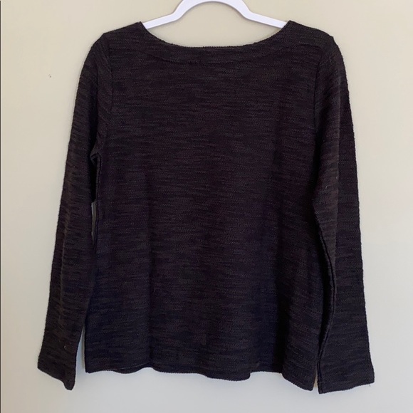 🆕 Ann Taylor LOFT Tweed Knit Navy Sweater - Picture 7 of 7